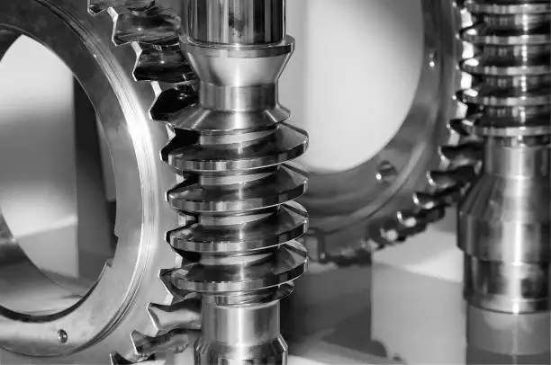 EPNMRV030 worm shaft and bronze wheel precision gear set