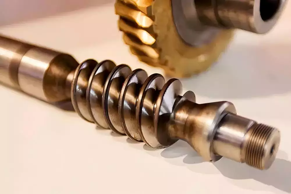 EPNRV063 worm shaft and phosphor-bronze wheel precision gear set