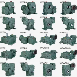 WPEA Double Speed Worm Gear Reducer